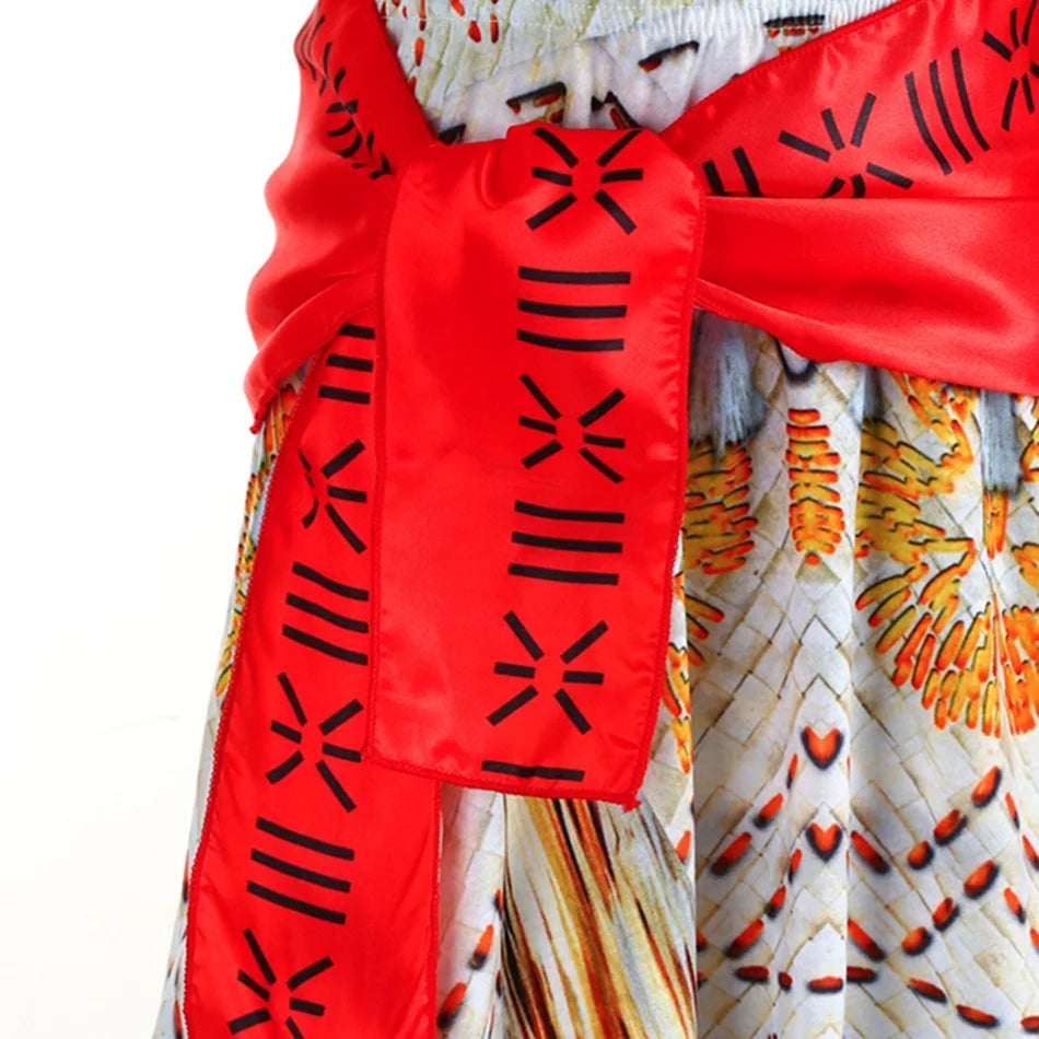 Princess Vaiana Fantasy Children Cosplay Moana Summer Girls Carnival Dress Kids Clothes Set Party Christmas Moana Costume