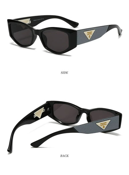2025 New Special-shaped Light Luxury Small Cat Eye Fashion Sunglasses Women Triangle Premium Sunshade Sun Glasses Ladies UV400