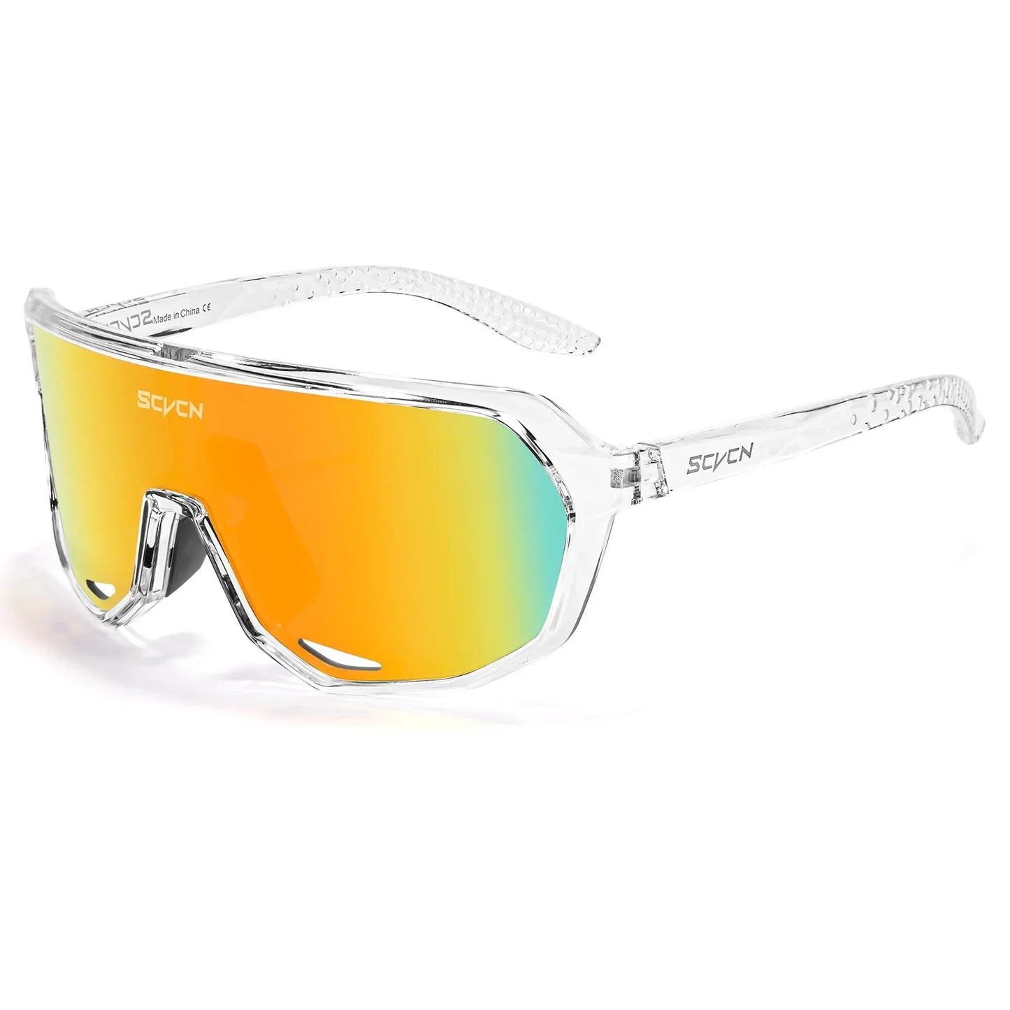 Yellow Polarized Sunglasses for Driving Night Vision Cycling Glasses Fashion MTB Mountain Bike Men Women Casual Glasses