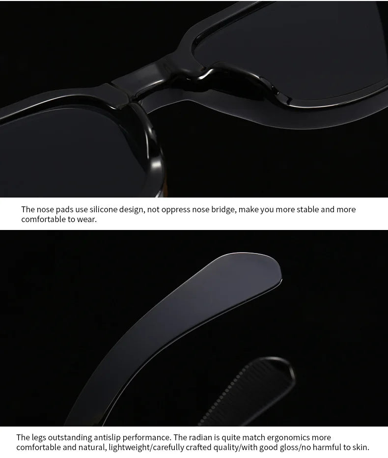 2026 Luxury Square Men Wmen Sunglasses Fashion Gradient Driving Shades Eyewear Vintage Green Trendy Rivets Sun Glasses UV400