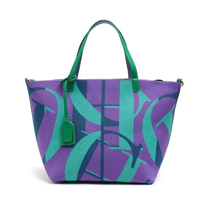 Large Capacity Women's Handbag 2026 New Fashion Casual Tote Bag Women's Shopping Bag New Beach Vacation Travel