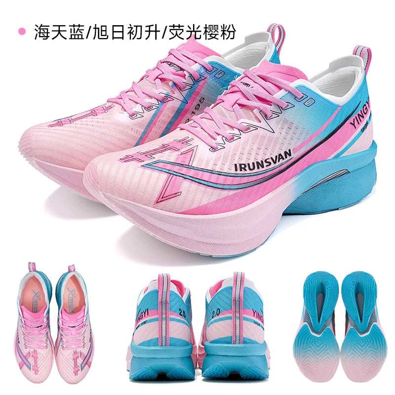 Shadow Wing 2.0 Carbon Plate Professional Marathon Running Shoes Men Lightweight Cushioning Training Outdoor Sneakers