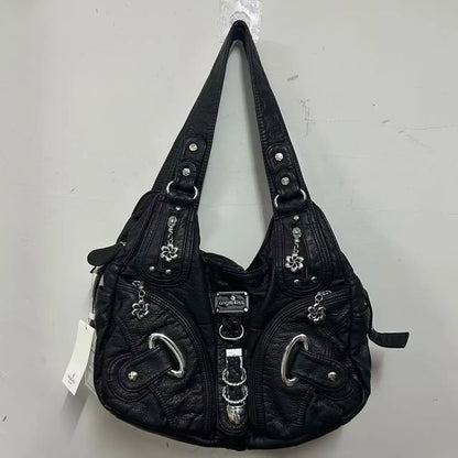 Women Handbags Fashion Shoulder Bag Large Black Tote Top-handle Shopping Pack Multiple Pockets Satchel Lady  Purse