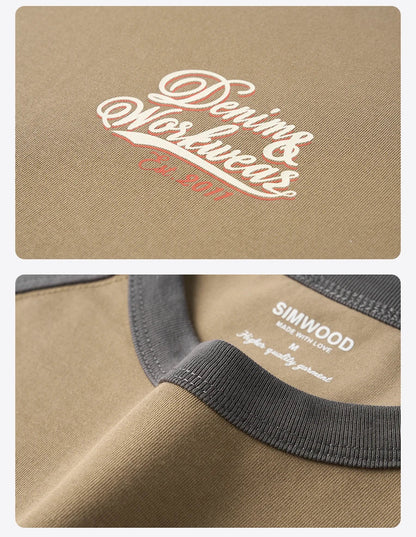 2026 Summer New 240gsm Cool  Feeling Sorona Fabric T-shirts Men Oversize Raglan Sleeve Athletic Sports Gym Workout Tops