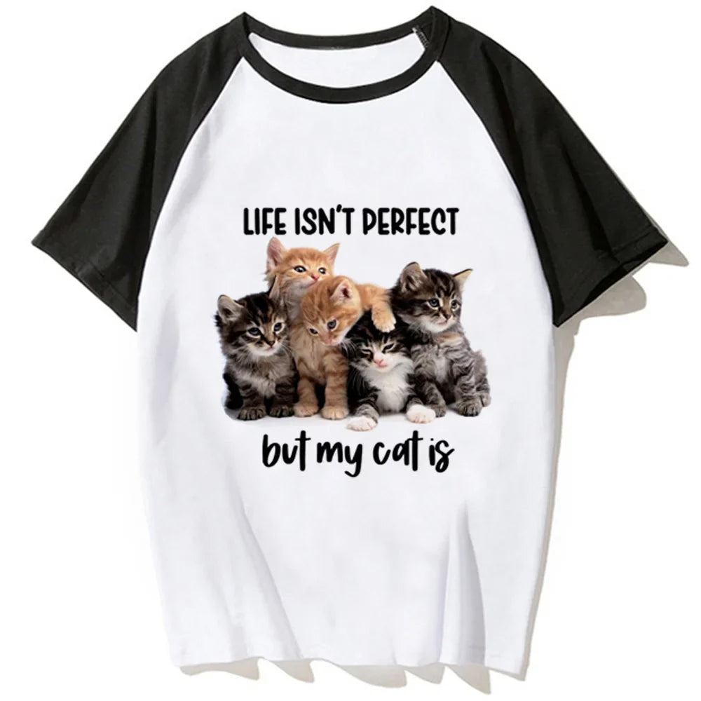 Y2k Tee women anime funny harajuku tshirt girl Japanese clothes