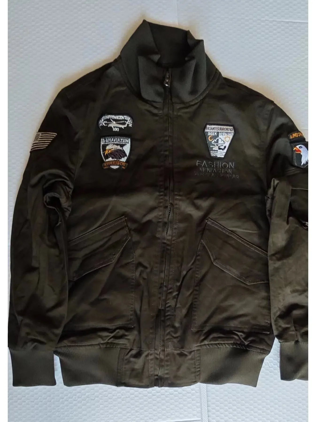 Men's Tactical Motorcycle Riding Jacket Military SWAT Combat Army Pilot Windbreaker Autumn Multi-Pocket Cargo Coat Outdoor Biker
