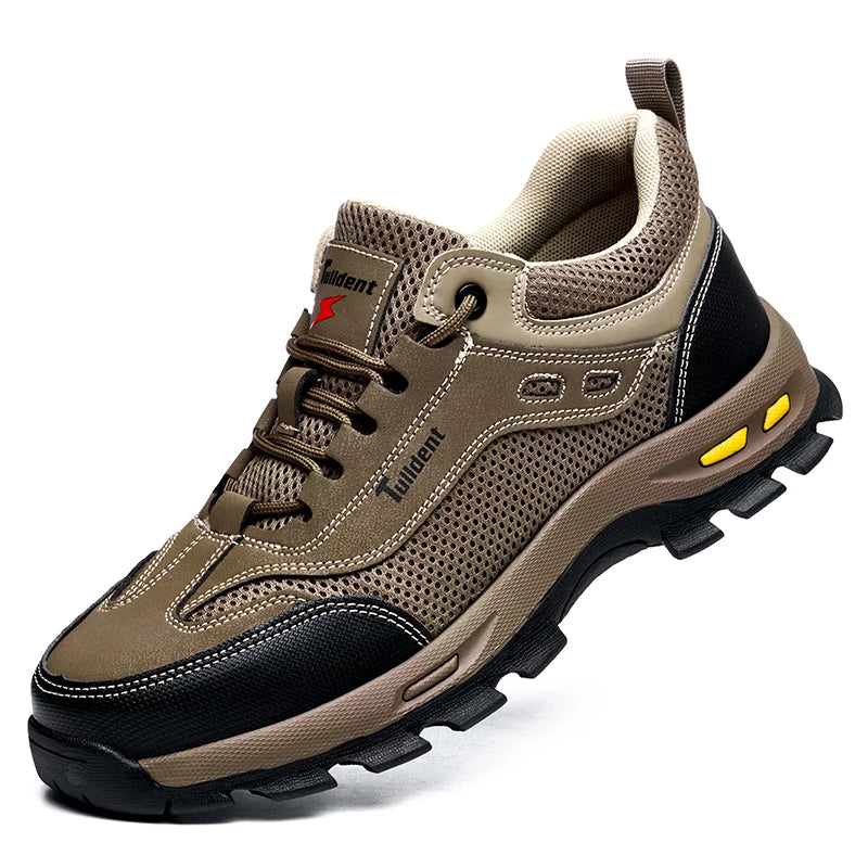 New Men's Shoes Summer Work Safety Shoes, Men's Anti Piercing Work Shoes, Protective Shoes, Safety Boots