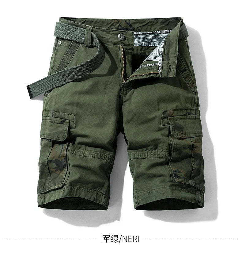Breathable Lightweight Loose Sports Daily Wear Shorts Men Summer Casual Shorts Men Cargo Shorts Multi Pocket Outdoor Work Shorts