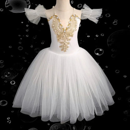 Girl Ballet Dress Tutu Outfit Vestidos Princess Dance Costumes Kids Clothes Summer Girls Dresses Ballet Leotards Children's Day