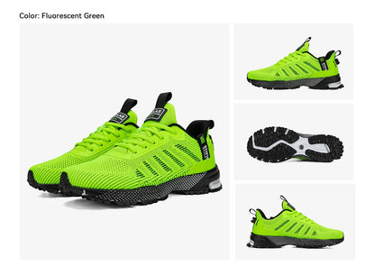 Men Sneakers Outdoor Casual Lightweight Breathable Tennis Shoes Male Fashion Designer Mesh Professional Running Shoes