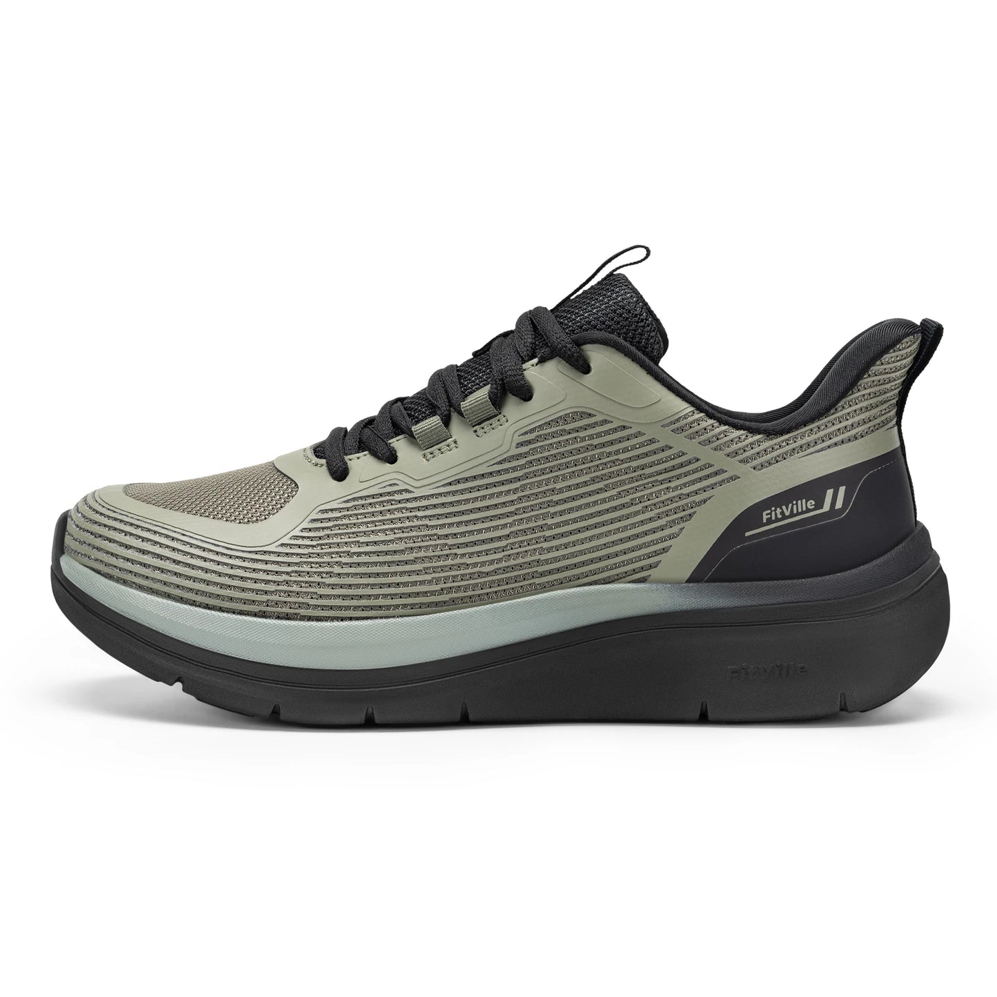 Walking Shoes for Men Extra Wide Sneakers Comfortable Lightweight Running Sport Shoes with Arch Support For Flat Feet
