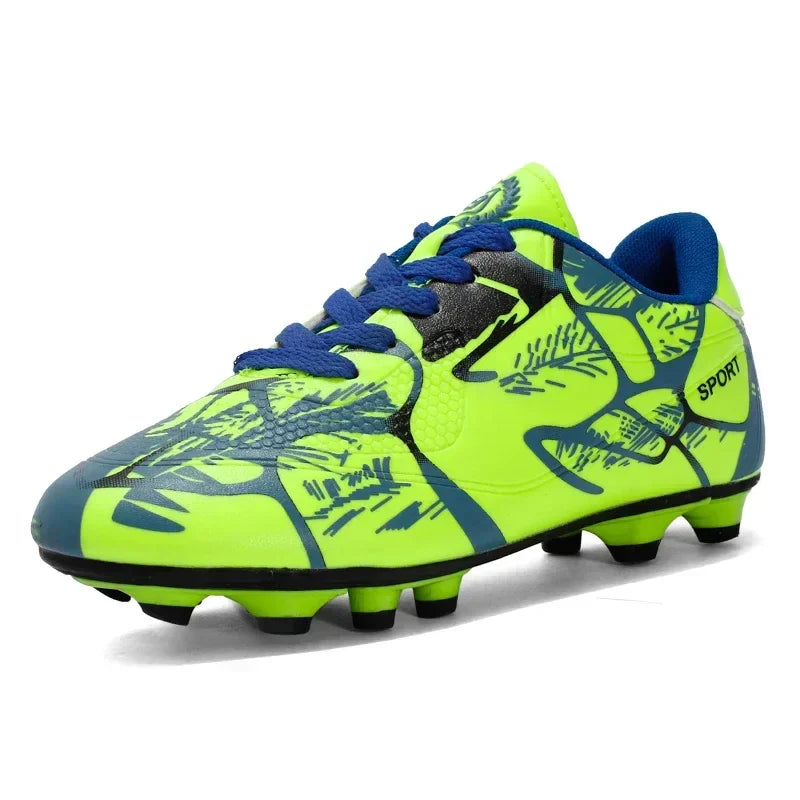 New Men Kids Soccer Shoes Cleats Ultralight Non-Slip Grass Adult Professional Football Boots Boys Training Shoes Drop Shipping