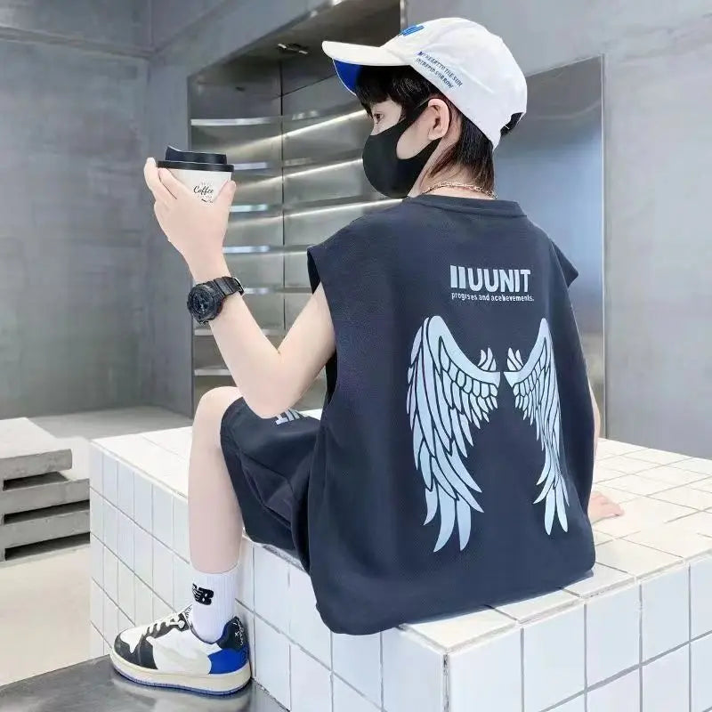 Sports Two-piece Set Children From 4 Years Old Suit for Kids Boys Casual Clothes Children's Boy's Clothing 10 14 Fashion 8 Boy´s