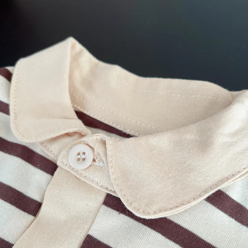 New Summer Fashion Baby Boys Clothes Suit Children Striped Polo T-Shirt Shorts 2Pcs/Set Toddler Clothing Costume Kids Tracksuits
