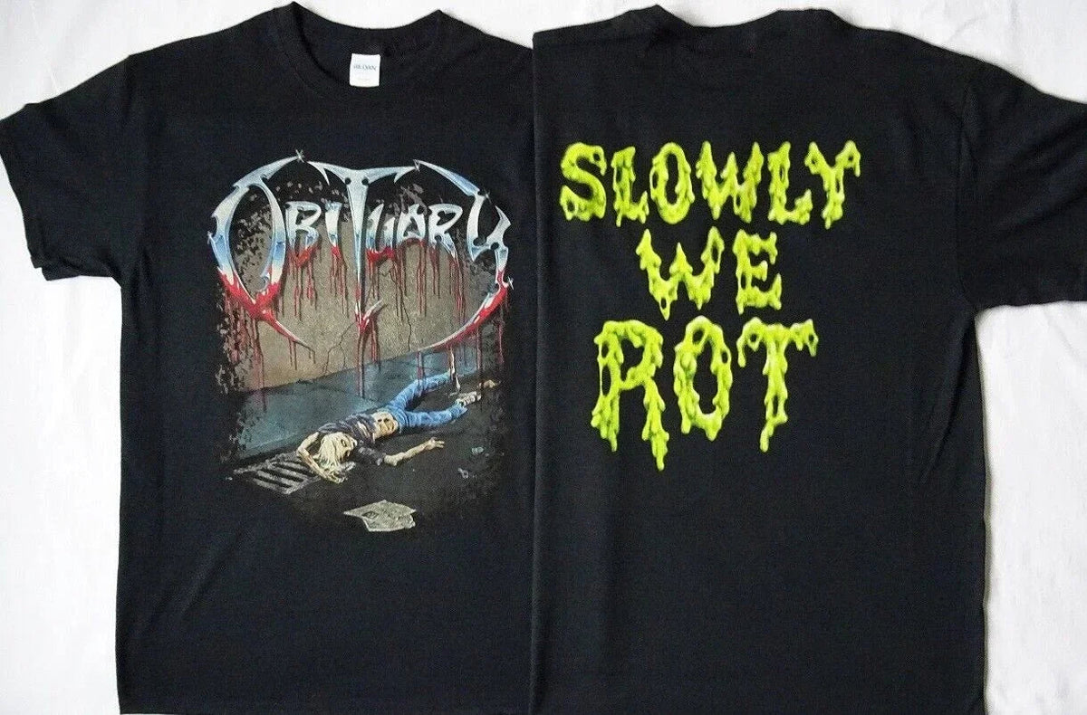 Classic Rock Obituary Album 3D Print T-shirt Summer Unisex Streetwear Men Women Hip Hop Trend Short Sleeve Tee Oversized Y2k Top