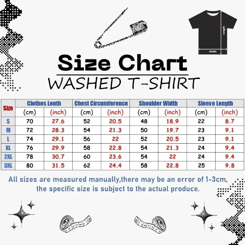 My Dress-Up Darling Kitagawa Marin Kawaii Graphic Print T-shirt Men Women Retro Washed O-neck Cotton Tee Oversize Summer New Top