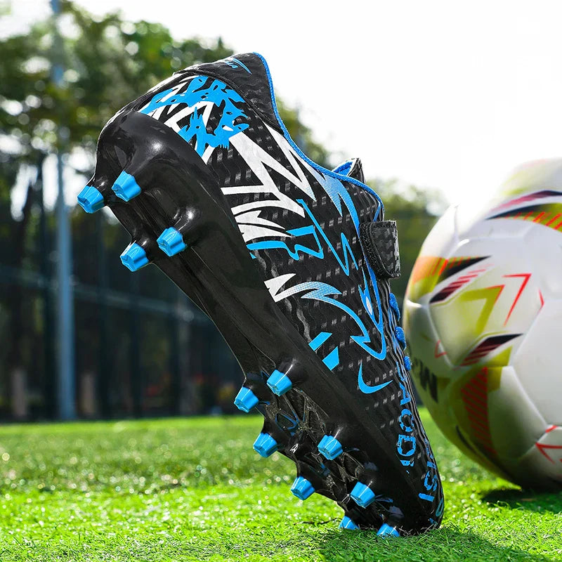 New Men Kids Football Boots Ultralight Professional Boys Match Grass Soccer Shoes Cleats Non-Slip Training Shoes Drop Shipping