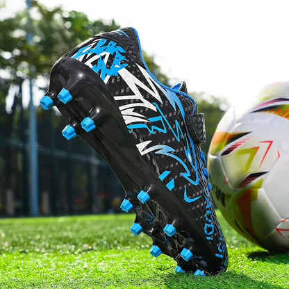 New Men Kids Football Boots Ultralight Professional Boys Match Grass Soccer Shoes Cleats Non-Slip Training Shoes Drop Shipping