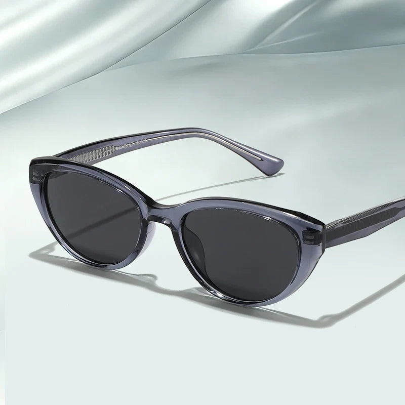 New Sweet Simple and Stylish Cat Eye Sunglasses UV Protection Reading Glasses Women Customizable Prescription 99022