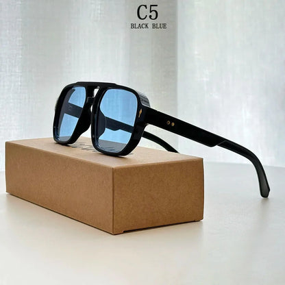 Square Sunglass Men Vintage Fashion Glasses Retro Sunglasses Women Trendy Gafas De Sol Hombre Lunette Soleil Femme Dropshipping