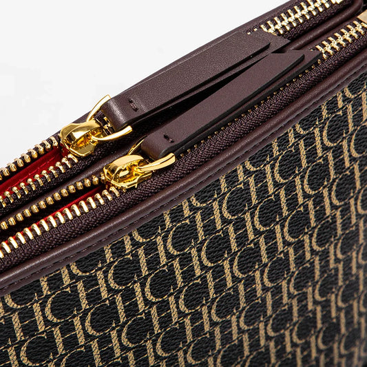 Women's Saddle Bag 2024 New Splicing Design Single Shoulder Bag with Detachable Wide Shoulder Strap