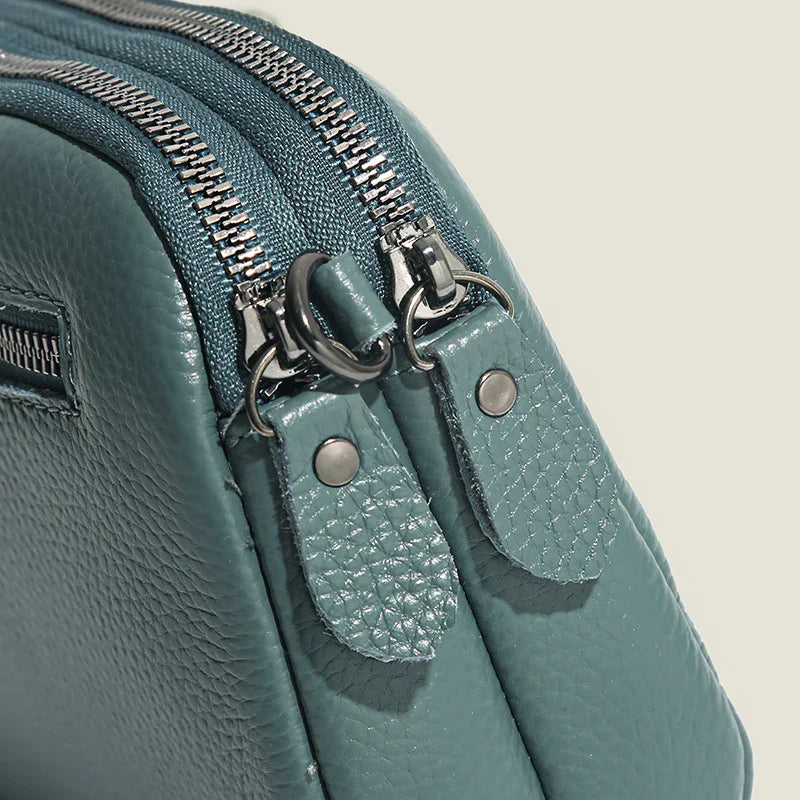 Genuine Leather Bag Luxury Women's Handbags Bag for Woman 2022 Female Clutch Phone Bags Shoulder Bag Crossbody Messenger Pack