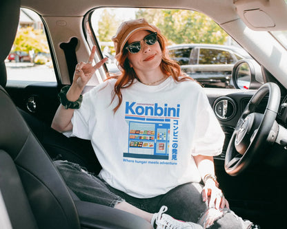Japan Convenience Store T-shirt, 90s anime shirt, Japanese Streetwear, Harajuku shirt, Japan Retro shirt, Japan fashion, Vintage