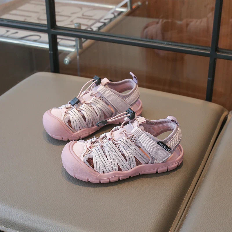 Summer Baby Girls Boys Sandals Children Barefoot Beach Sandals Non Slip Soft Sole Kids Casual Sneakers Outdoor Student Shoes
