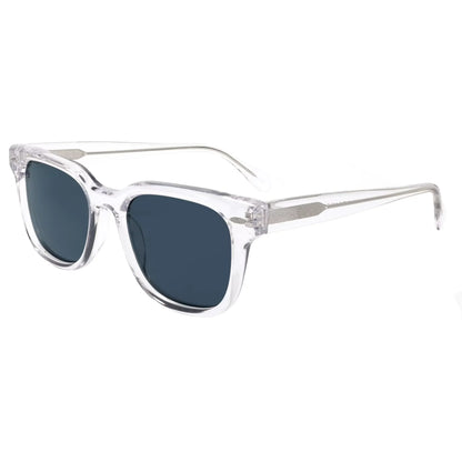Black Acetate Sunglasses Vintage Rivet UV400 Non Polarized Lens Unisex High End Designer Sun Glasses Retro
