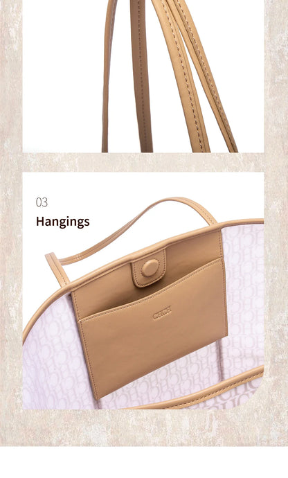 Fashionable Classic Retro Women's New Style Handbag Large Capacity Business Commuter Women's Handbag
