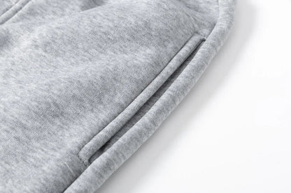 Loose Unisex Fleece-lined Printed Sweatshirt Hoodie Set Devil Prisoner Pattern New Female Casual Comfortable T