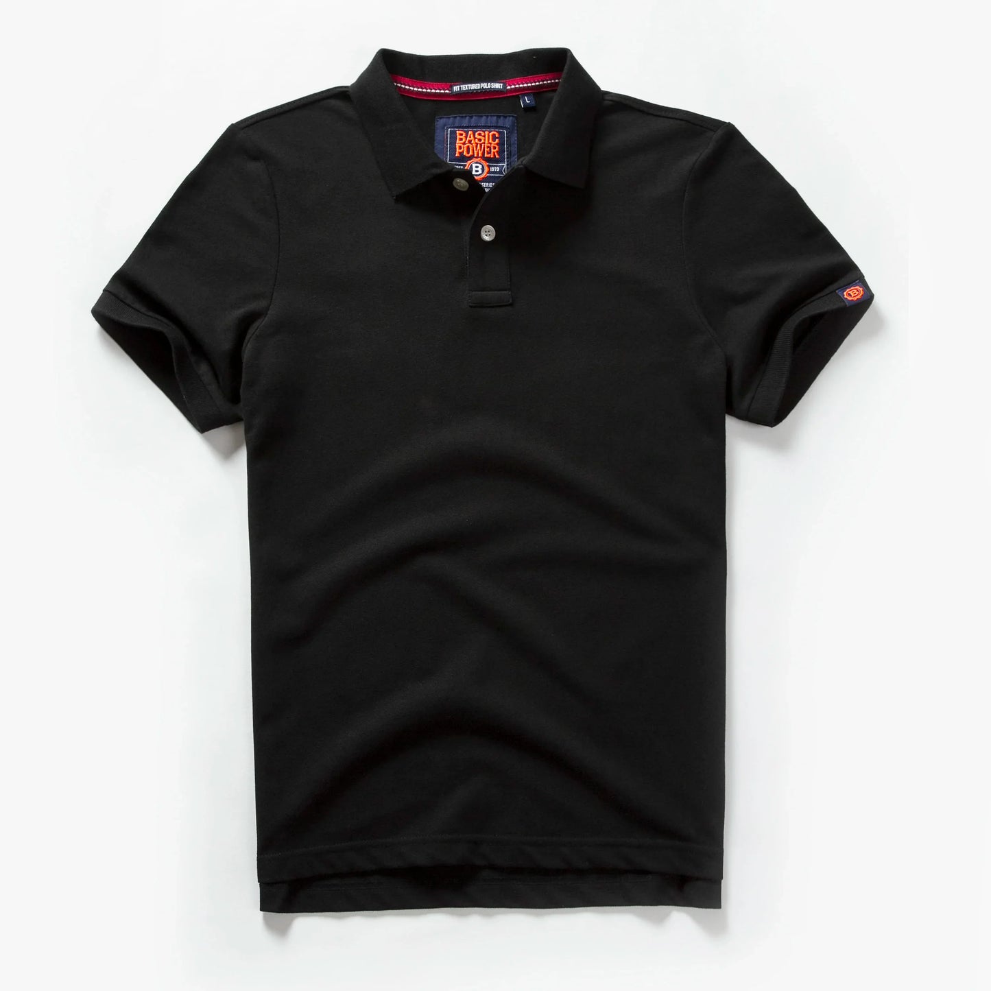 Summer Mens Polo shirts Cotton Shirts Short Sleeve Letter Embroidered Emblem Simple Shirt for Male Size M-3XL BP6900