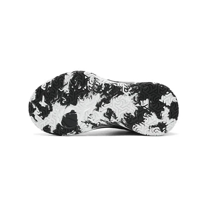 Children's basketball shoes boys' waterproof leather surface rotating buckle anti-slip and shock-absorbing student sports shoes