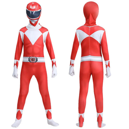 Power Samurai Sentai Shinkenger Rangers Costume Superhero Cosplay Halloween Birthday Party Jumpsuit Zentai Suit