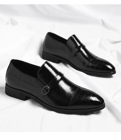 Designer Cow Leather Elegant Shoes Man Summer Autumn Business Casual Wedding Shoes Male British Style Fashion Dress Shoe Man