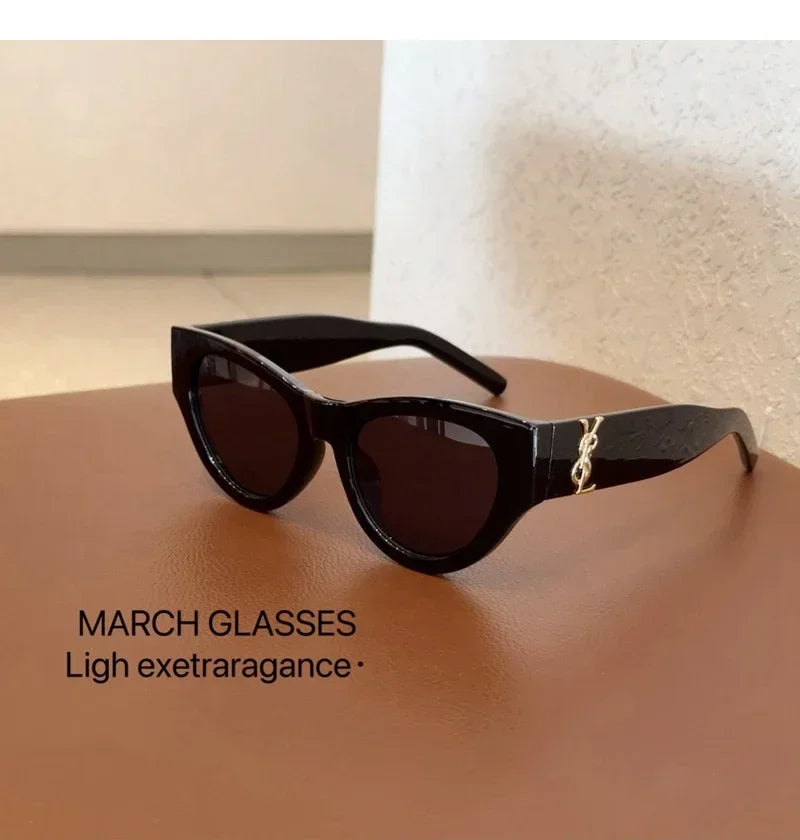 2025 New Fashion Women Sunglasses Luxury Retro Sun Glasses Cat Eye Eyewears Men Gafas De Sol Hombre Oculos De Sol Masculino