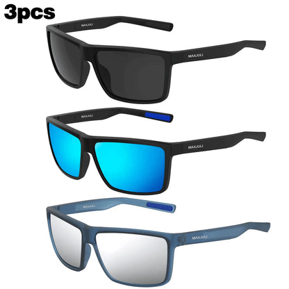 Polarized Big Sunglasses for Men Women with Big Heads UV 400 Protection 8125