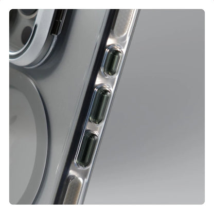 Luxury Lens Holder Shockproof Magnetic Case For iPhone 16 15 14 Plus 13 12 17 Pro Max 17Air 16e Magsafe Fashion Clear Cover