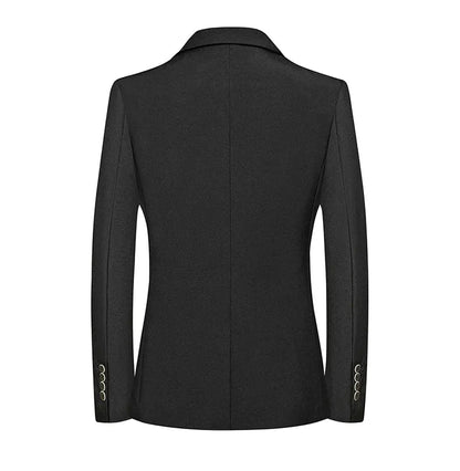 2025 Men's Slim Fit Business Casual Blazer High Quality Fashion All-in-One Banquet Korean Style Handsome Trend for All Seasons