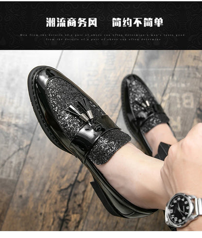 Classic men dress shoes lace up shoes for men plus size point toe business casual comfortable men formal shoes for weddin