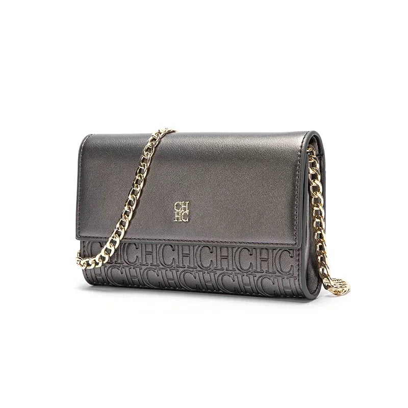 Fashion Women's Shoulder Bag with Letter Printing Design 2026 Festival Essential Versatile Women's Chain Bag