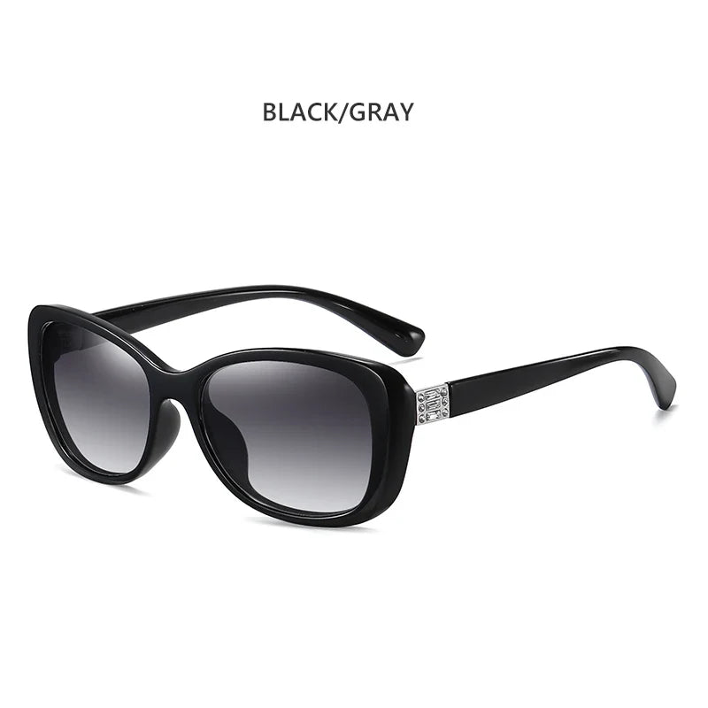 Brand Young Style Women's Sunglasses Gradient Polarized Driving Glasses Luxury Design Ladies Elegant Lunette De Soleil Femme