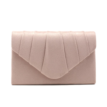 Silver Clutch Bags Envelope Design Women Evening Bags Velvet Cover Chain Shoulder Casual Party Dinner Handbags Banquet Prom Purs