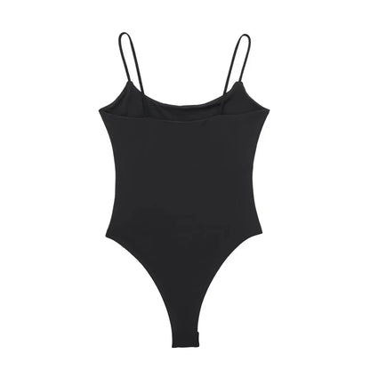 2025 Sexy Tight Bodys for Women White Black Backless Bodysuit Women One Pieces Jumpsuits for Women Sexy Lingerie Bodysuit