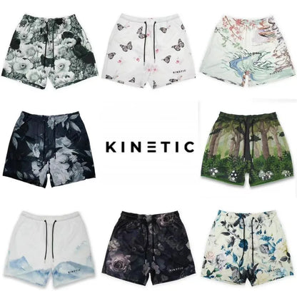 Summer Trend Motorcycle Shorts Mens Quick Dry Clothing Casual Short Pants Gym Fitness Sports Mesh Basketball Sweatpants