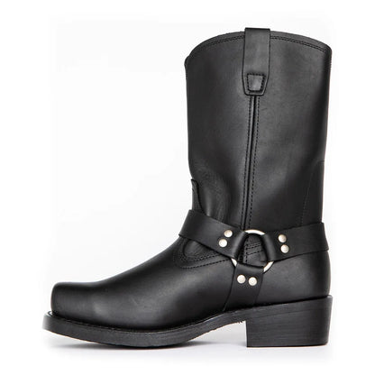 2026 Retro Men Western Boots Hand Work Cowboy Boots Male Lightweight Comfort Knight Boots Autumn Winter New Men’s Shoes Zapatos