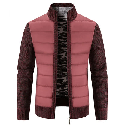 Men's Autumn Winter Sweater Baseball Coat Knit Jacket Korean Jumpers Male Windbreaker Fashion Pullovers Business Casual Knitwear