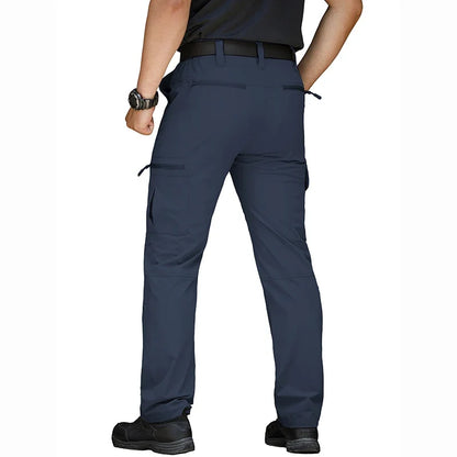 Men’s Lightweight Hiking Pants Quick Dry Water Resistant Tactical Work Outdoor Fishing Cargo Trousers