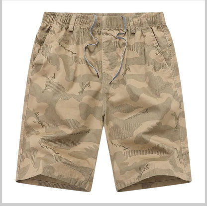 Men's Elastic Waist Sweat Shorts Relaxed Fit Mens Cargo Shorts Casual Gym Shorts Drawstring Cotton Shorts