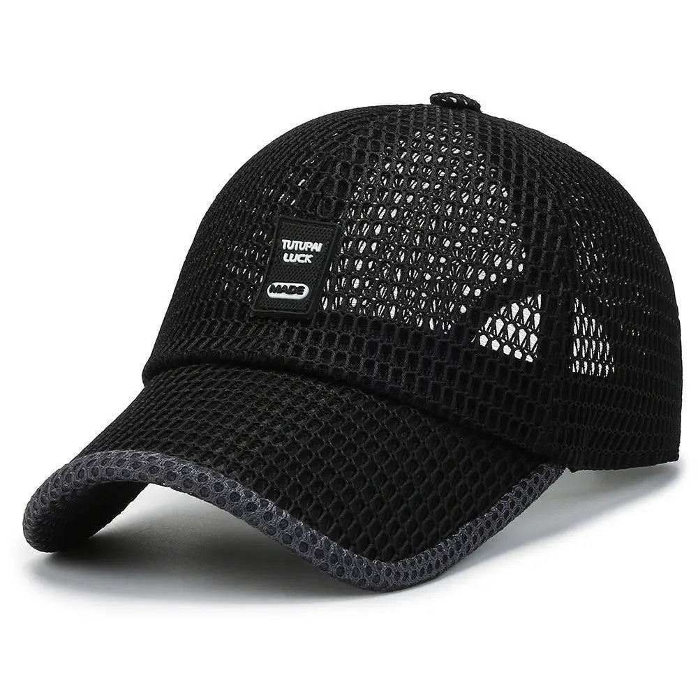 [NORTHWOOD] Men's Mesh Baseball Cap Breathable Summer Caps Dad Hat Outdoor Fishing Hats Bone Gorras Snapback Trucker Cap